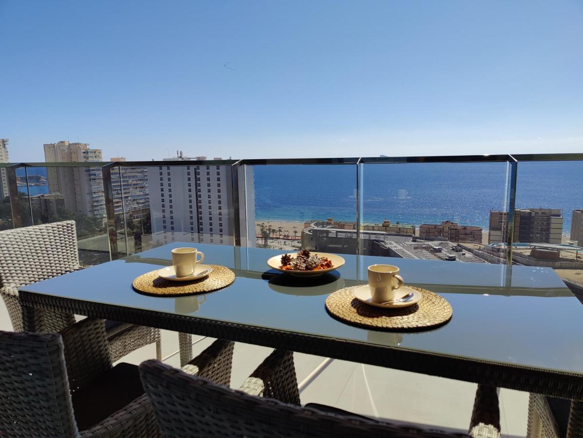 Sunset Waves Blue Sky Apartment Benidorm Exteriör bild