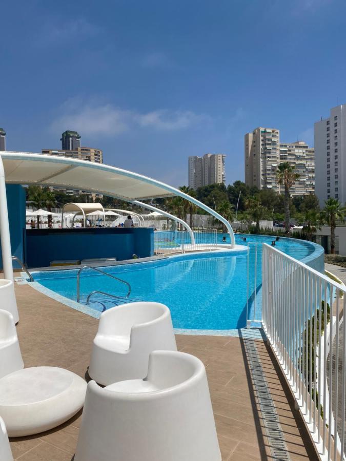 Sunset Waves Blue Sky Apartment Benidorm Exteriör bild