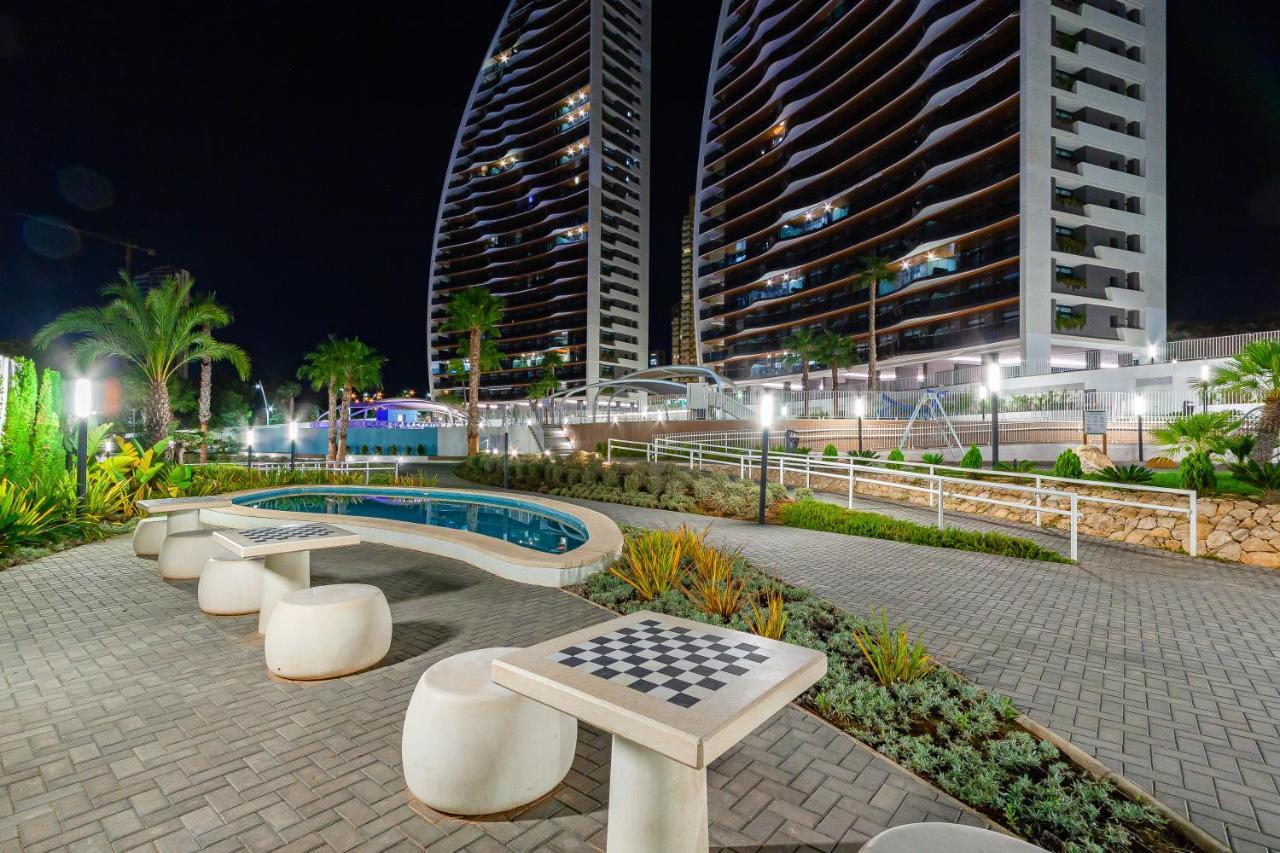 Sunset Waves Blue Sky Apartment Benidorm Exteriör bild